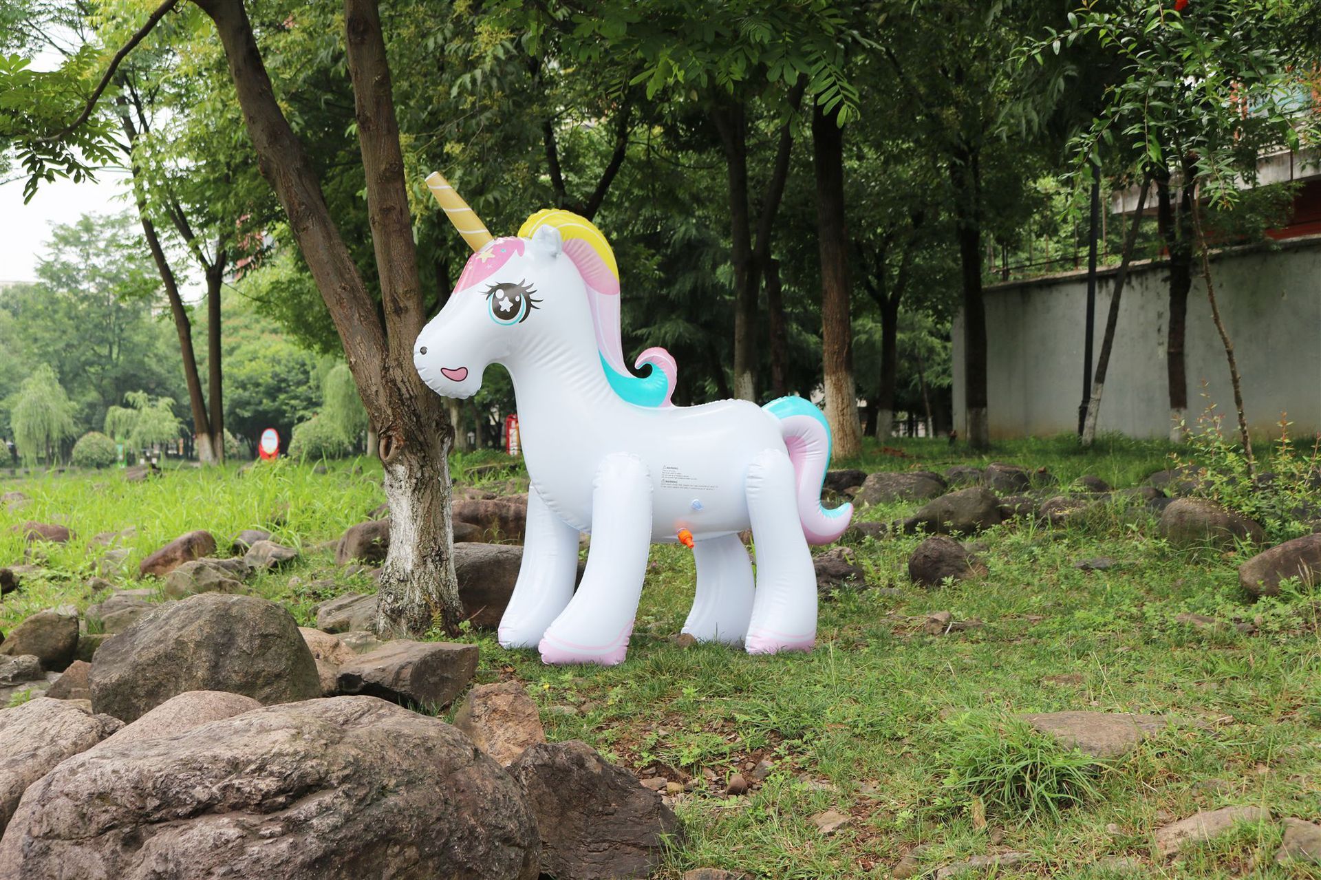 135cm Unicorn Sprinkler Water Spray Children's Summer Toys