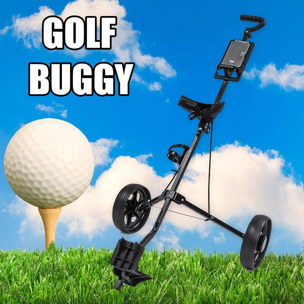 2 Wheels Golf Pull Cart Aluminium Alloy