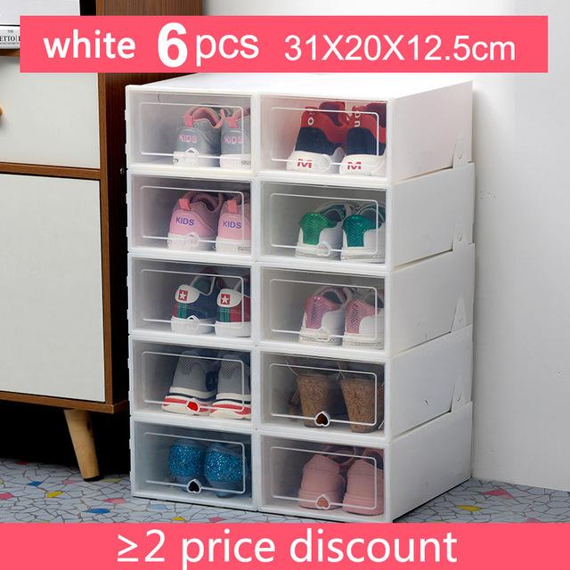 6Psc DIY Shoe Rack