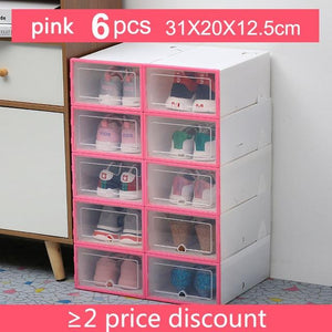 6Psc DIY Shoe Rack