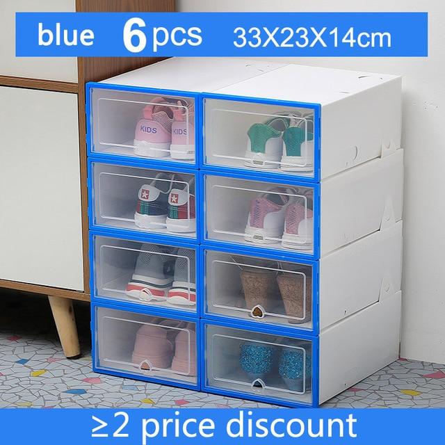 6Psc DIY Shoe Rack