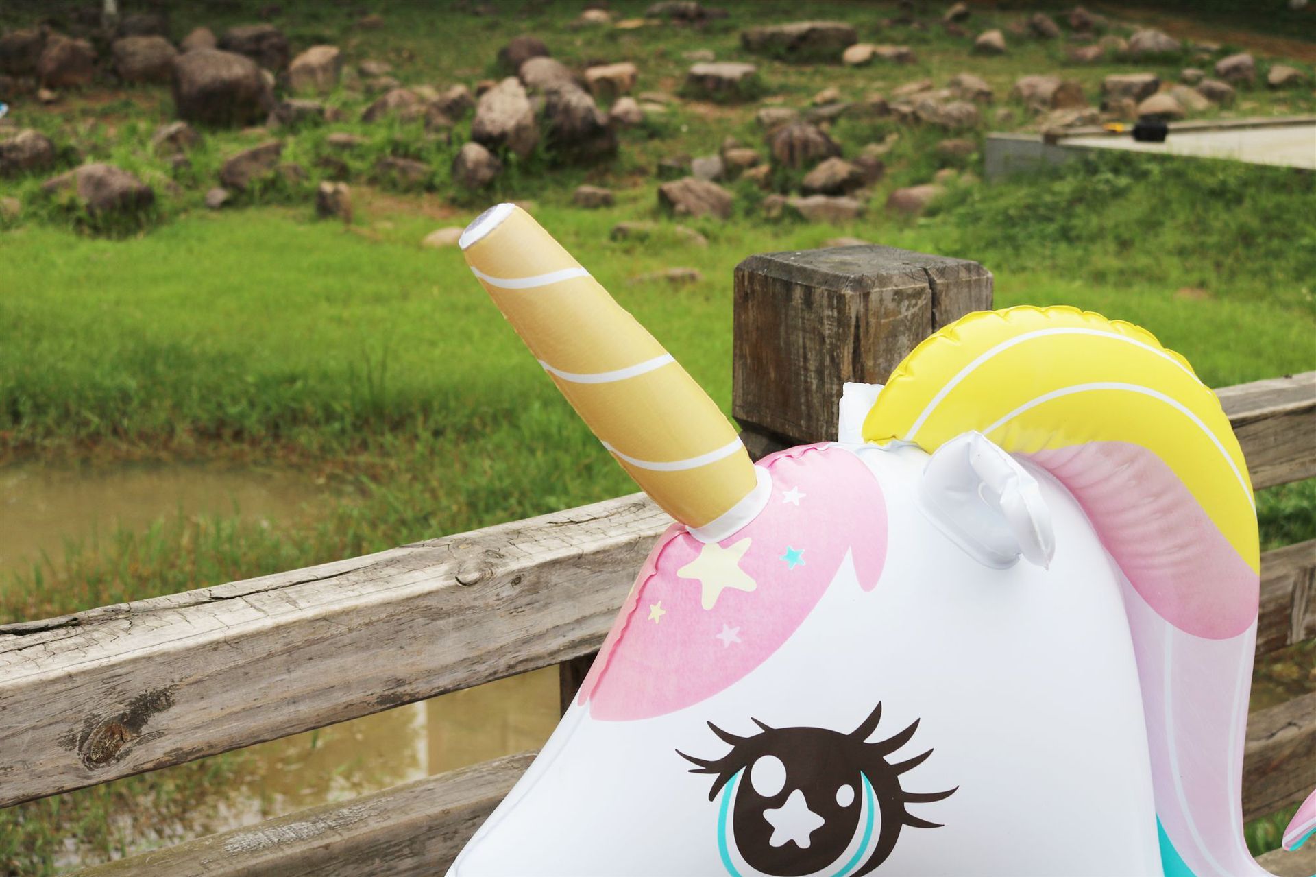 135cm Unicorn Sprinkler Water Spray Children's Summer Toys