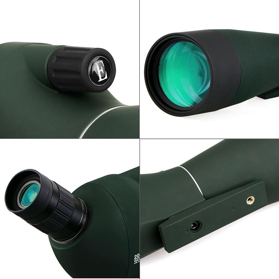 20-60x80 Zoom Telescope Prism MC Lens Birdwatching Hunting Waterproof Monocular