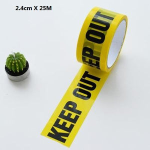 25M Halloween DIY Decoration Warning Tapes Party Caution Ribbon