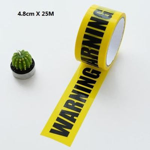 25M Halloween DIY Decoration Warning Tapes Party Caution Ribbon