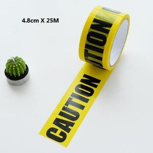 25M Halloween DIY Decoration Warning Tapes Party Caution Ribbon