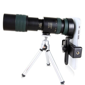 8-24x30 Zoom Monocular Telescope for Smartphone High Quality Handheld Portable