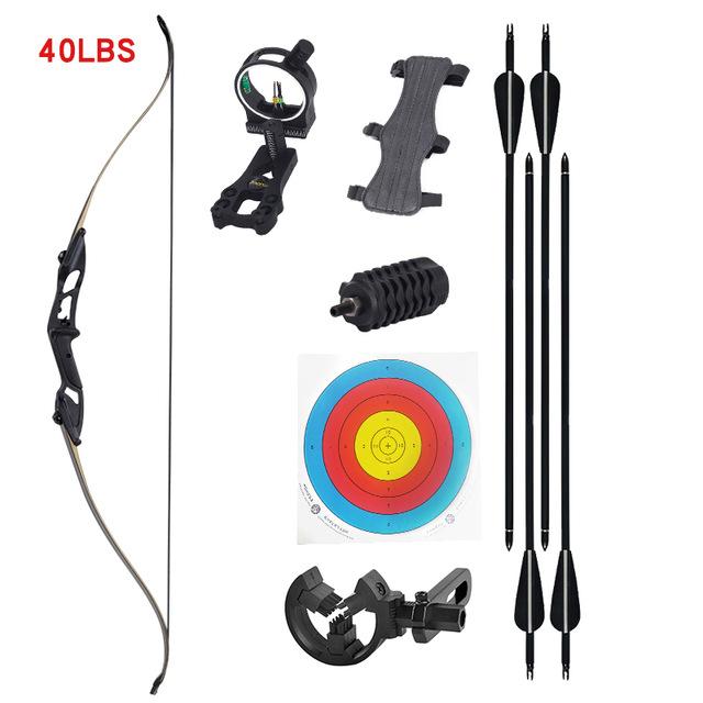 30-50 lbs Recurve Bow Professional Long Bow