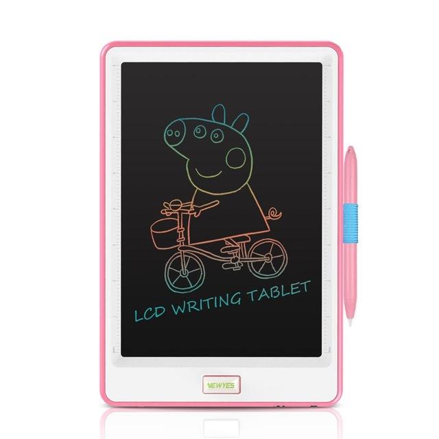 10" LCD Writing Tablet Digital Drawing Tablet Portable Boogie Board Colorful Version