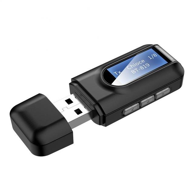 2 In 1 USB Bluetooth 5.0 Audio Transmitter Receiver