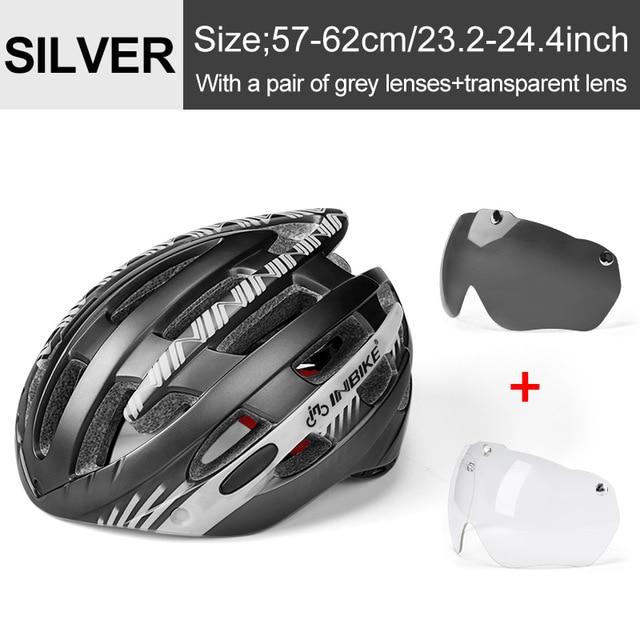 Cycling Helmet with Goggles Ultralight MTB Bike Helmet Men Women