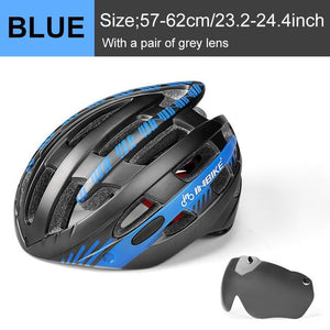 Cycling Helmet with Goggles Ultralight MTB Bike Helmet Men Women