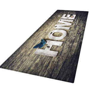 60X180cm Anti-Slip Hallway Carpet Water Absorber For Living room & Bedroom idea